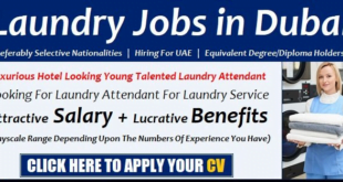 Laundry Jobs in Dubai & Across UAE with Lucrative Benefits