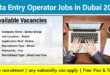 Data Entry Jobs in Dubai – Fresher Can Also Apply