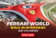 Ferrari World Abu Dhabi Careers Announced Job Vacancies